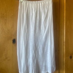 Blue Life White Tube Top Size Small